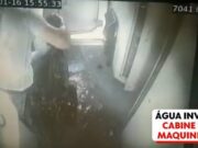 Trem descarrila em São Paulo e água invade cabine do maquinista; vídeo mostra o momento