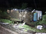 Acidente entre ônibus e carreta deixa um morto e 6 feridos na BR-163