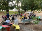 Idosos acolhidos na Fundação Abrigo do Bom Jesus recebem atividades de saúde