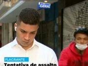 Por pouco! repórter da Record sofre tentativa de assalto ao entrar ao vivo; veja