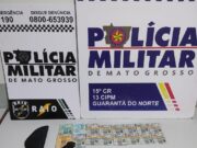 Homem é preso com R$ 31,7 mil em dinheiro e 1,8 kg de ouro em Guarantã do Norte