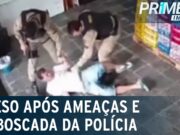 Após ameaçar a ex em vídeo, criminoso cai em emboscada e é preso; veja