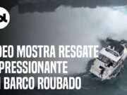 Ladrão rouba barco nos EUA, mas se dá mal no mar; vídeo mostra resgate impressionante