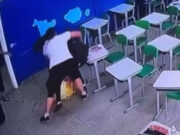 Veja Vídeo Professora imobilizou assassino e interrompeu ataque em escola de SP