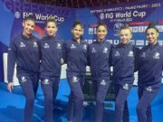 Brasil brilha na etapa de Atenas da Copa do Mundo de Ginástica Rítmica