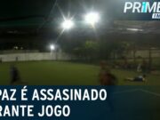 Jovem de 26 anos é assassinado durante partida de futebol em Pernambuco