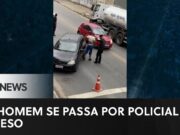 Homem é preso após se passar por PM em “brincadeiras” nas redes sociais