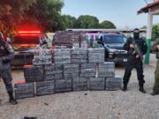 Quase 500 quilos de cocaína são descobertos perto de pista de pouso no interior de MT