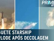 Foguete mais poderoso da história explode após decolagem sobre o Golfo do México