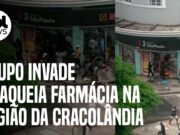 Cracolândia: Grupo faz arrastão em farmácia na Santa Ifigênia, em SP