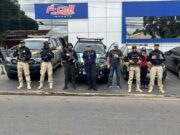 Receita Federal e PRF apreendem R$ 2,5 milhões em mercadorias na loja de celular F-Cell