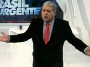 Datena volta a perder a paciência e grita com produção de seu programa ao vivo