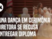 Aluna é barrada de receber diploma após dançar em cerimônia nos EUA; veja