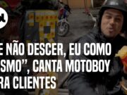 Motoboy do Rio diz que come lanche de clientes que se negam a descer e viraliza