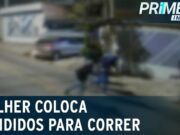 Flagra: mulher escapa de ter casa invadida por criminosos em SP; veja