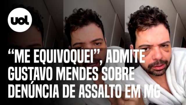 Humorista Gustavo Mendes admite que não foi vítima de assalto: ‘Me equivoquei’