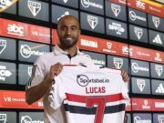 Lucas veste camisa 7 e diz que contrato com o São Paulo poderá ser prolongado