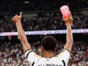 Bellingham decide nos acréscimos e Real Madrid vence em estreia na Liga dos Campeões