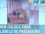 Homem coloca fogo em cabelo de passageiro dentro de balsa na Turquia; veja