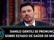 Danilo Gentili suspende gravação de programa após músico ser baleado na cabeça; veja
