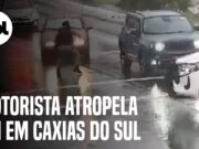 Motorista atropela PM durante abordagem em Caxias do Sul (RS); veja