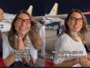 Janja diz que vai “sair dançando” ao chegar na Índia e é detonada nas redes sociais