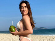 Confira algumas vezes que Naiara Azevedo exibiu corpão malhado: ‘Toda trincada’