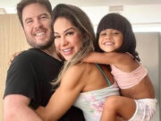 Filha de Maíra Cardi e Arthur come pizza pela primeira vez e surpreende: ‘Horrível’