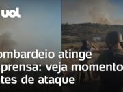 Guerra Israel x Hamas: vídeo mostra momentos antes de ataque a imprensa