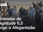 Terremoto de magnitude 6,3 deixa mortos no Afeganistão