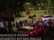 Bandidos fazem arrastão em São Paulo na saída de show do RBD; veja o momento