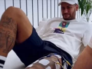 Neymar grita de dor em processo de recuperação de lesão; veja