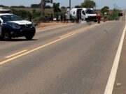 Idoso morre em acidente entre Fiat Palio e uma motocicleta