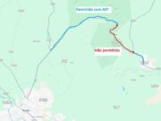 Sinfra libera tráfego de veículos pesados até a Salgadeira e exige autorização; veja trecho