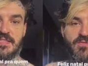 Em último post nas redes, PC Siqueira falou sobre solidão nas festas de fim de ano