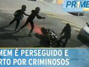 Homem que seguia para o trabalho é morto após ser perseguido em SP; veja