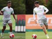 Piquerez e Menino treinam no Palmeiras e Atuesta celebra volta após lesão