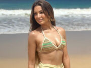 Patrícia Poeta curte dias de descanso em Fernando de Noronha: ‘Mar, sol e sal’