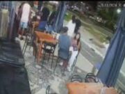 Imagens mostram execução de chefe de milícia em quiosque no Recreio no RJ