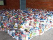 Alimentos arrecadados no 37º Vinde e Vede são entregues as obras sociais da igreja