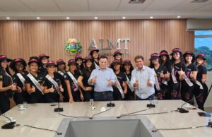 Botelho Receba visita das candidatas ao título máximo da beleza Estudantil do estado de Matogrosso