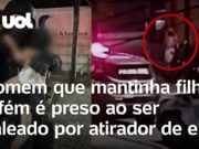 Homem que mantinha filha refém em Fortaleza é preso ao ser baleado por atirador de elite