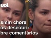 Yasmin Brunet chora após descobrir fala de Nizam sobre corpo dela e é consolada por Wanessa Camargo