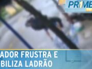Lutador de artes marciais frustra tentativa de assalto a moto e mobiliza criminoso