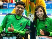 Dupla brasileira de bocha controla jogo e leva a vaga na Paralimpíada de Paris 2024