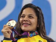 Luto no esporte; morre aos 37 anos Joana Neves, nadadora paralímpica multimedalhista