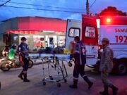 Motociclista fica gravemente ferido após atingir carro em cruzamento no interio