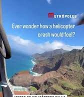 Motor de helicóptero falha e piloto age rápido para fazer pouso de emergência em praia; veja