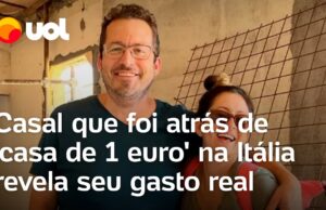 ‘Casa de 1 euro’: Casal compra famosa casa na Itália e se surpreende; veja