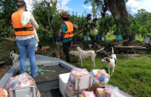 Associação arrecada cestas básicas para famílias ribeirinhas do Pantanal